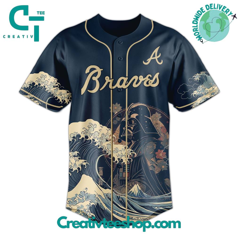 Atlanta Braves x Lord Vader Japan Edition 2025 Baseball Jersey