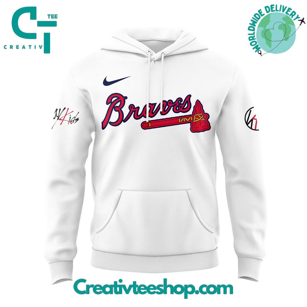 Atlanta Braves x Stray Kids DomiATE Word Tour Signature Hoodie
