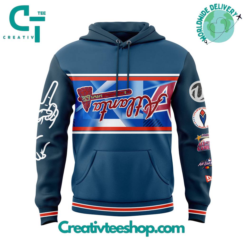 Atlanta Braves x Usher Upside Down Logo Special Hoodie