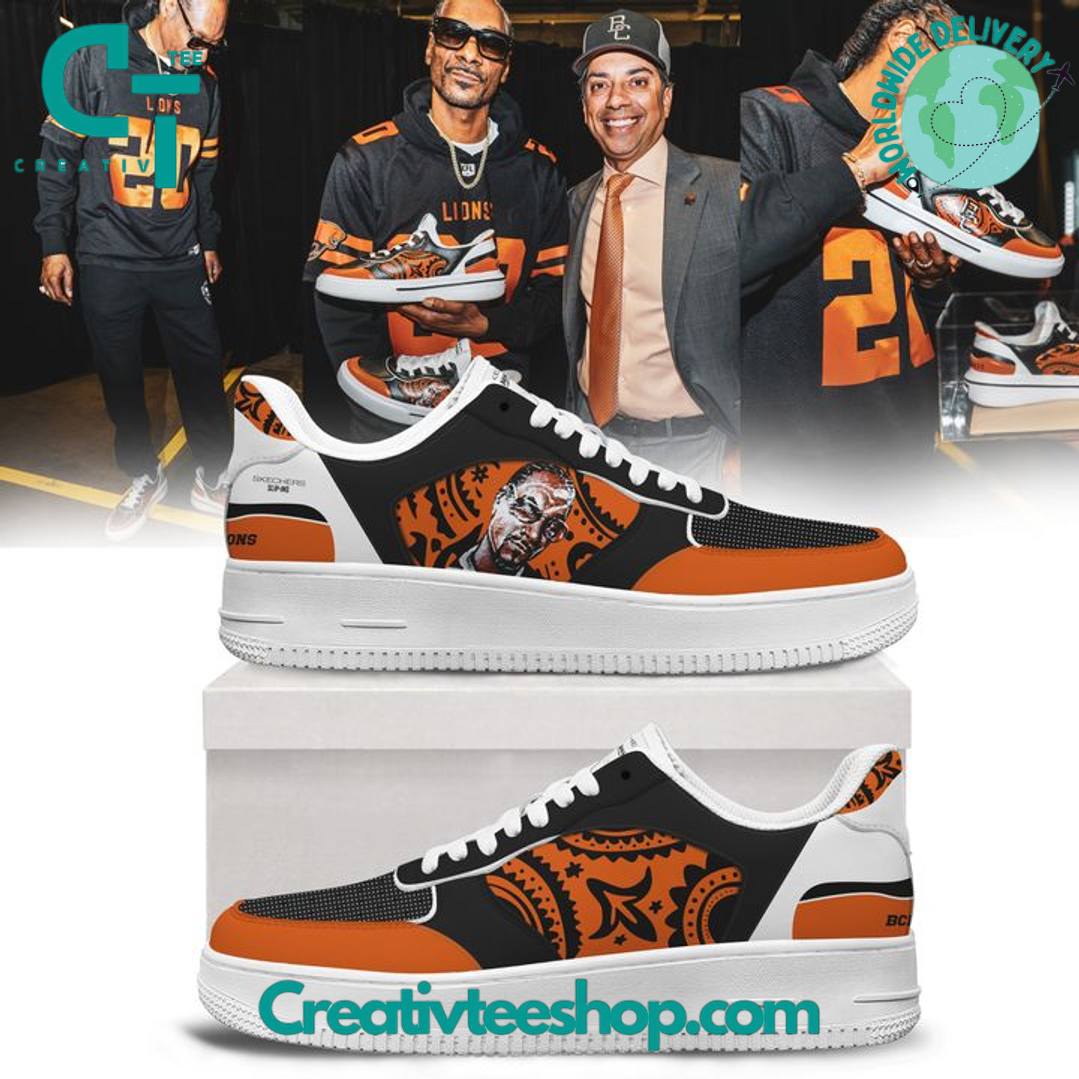 BC LIONS x 2025 Snoop Dogg Concert Limited Edition Air Force 1 Sneaker