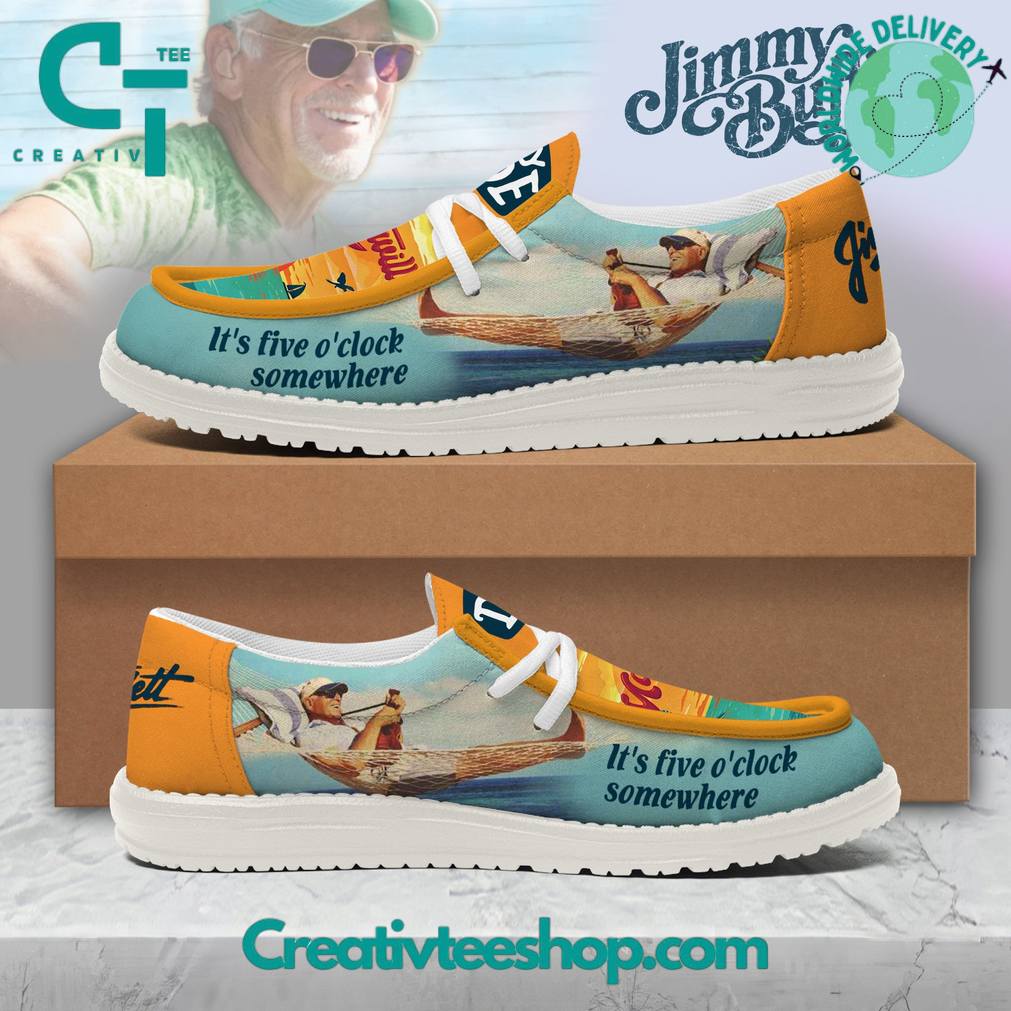 Jimmy Buffett “It’s five o’clock somewhere” Special Loafer Shoes