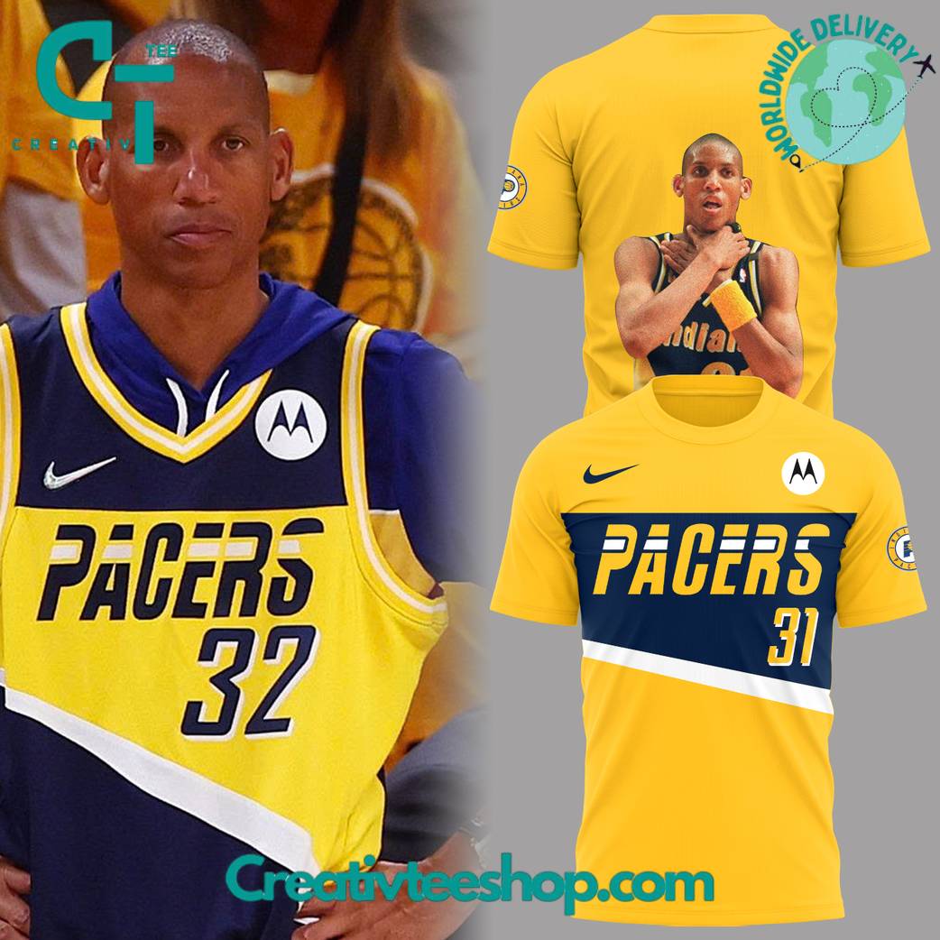 Indiana Pacers Reggie Miller at NBA Finals Special Tee