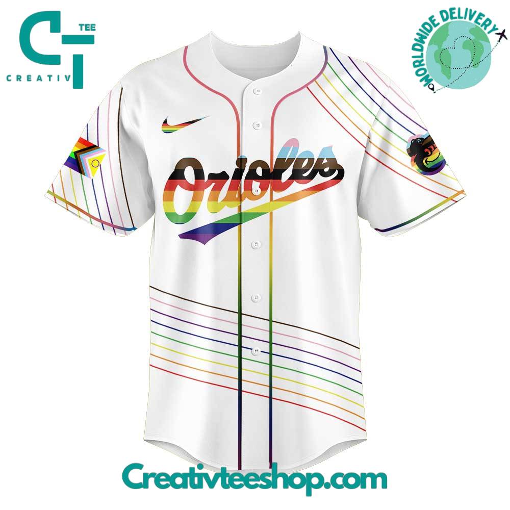 Baltimore Orioles Happy Pride Month Jersey Special Baseball Jersey