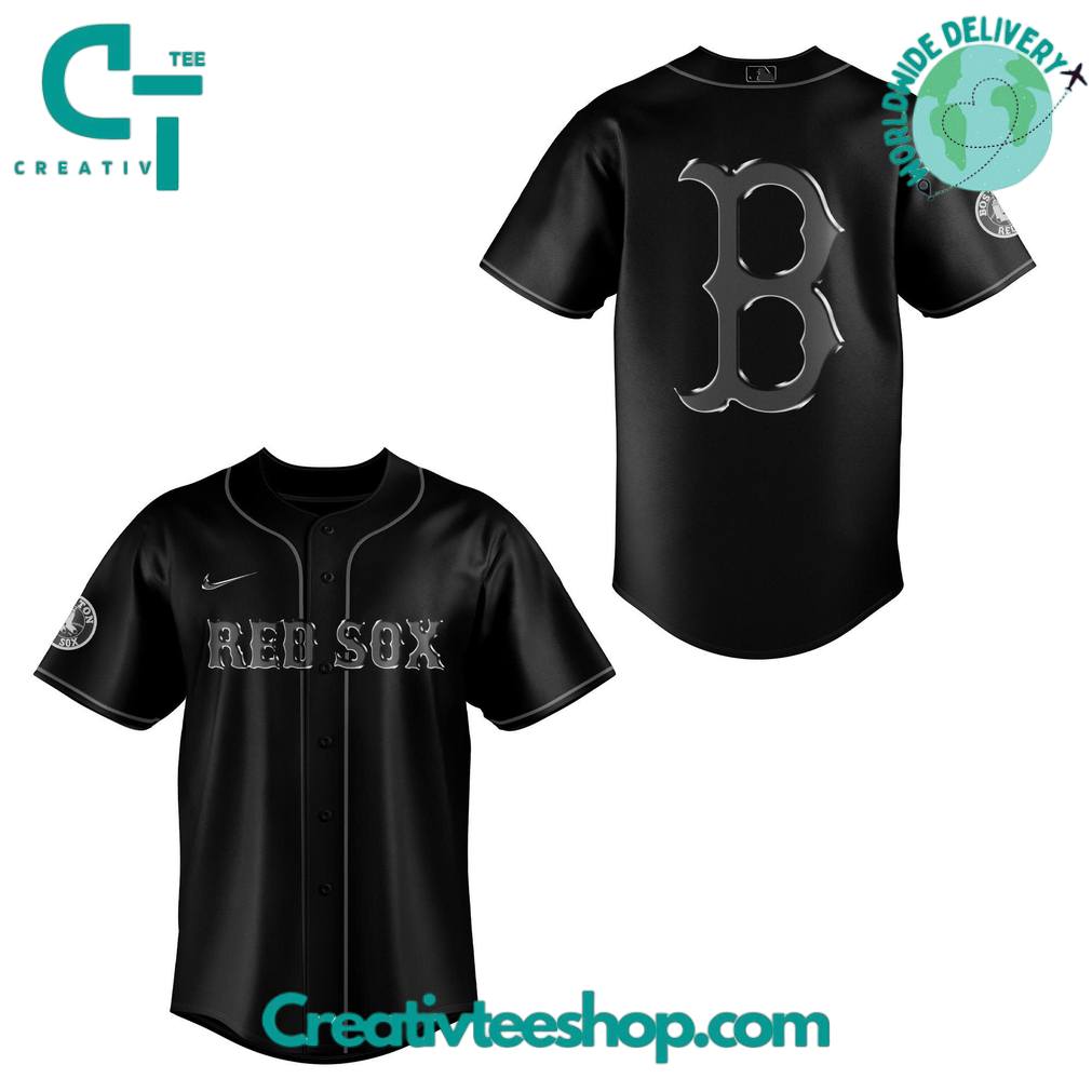 Boston Red Sox “Back to Black” Special Baseball Jersey