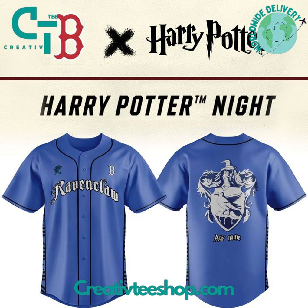 Boston Red Sox x Harry Potter Night Custom Jersey