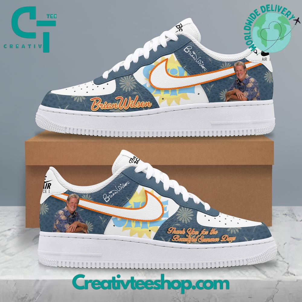 Brian Wilson “Thank you for the memories” Special Air Force 1 Sneaker