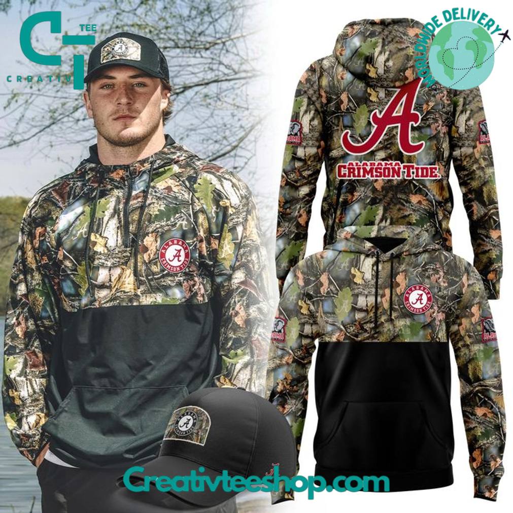 Alabama Crimson Tide Camouflage Patterns Special New 2025 Hoodie