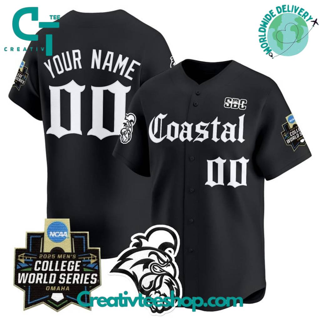 Carolina Chanticleers 2025 World Series Gothic Coastline Edition Special Baseball Jersey