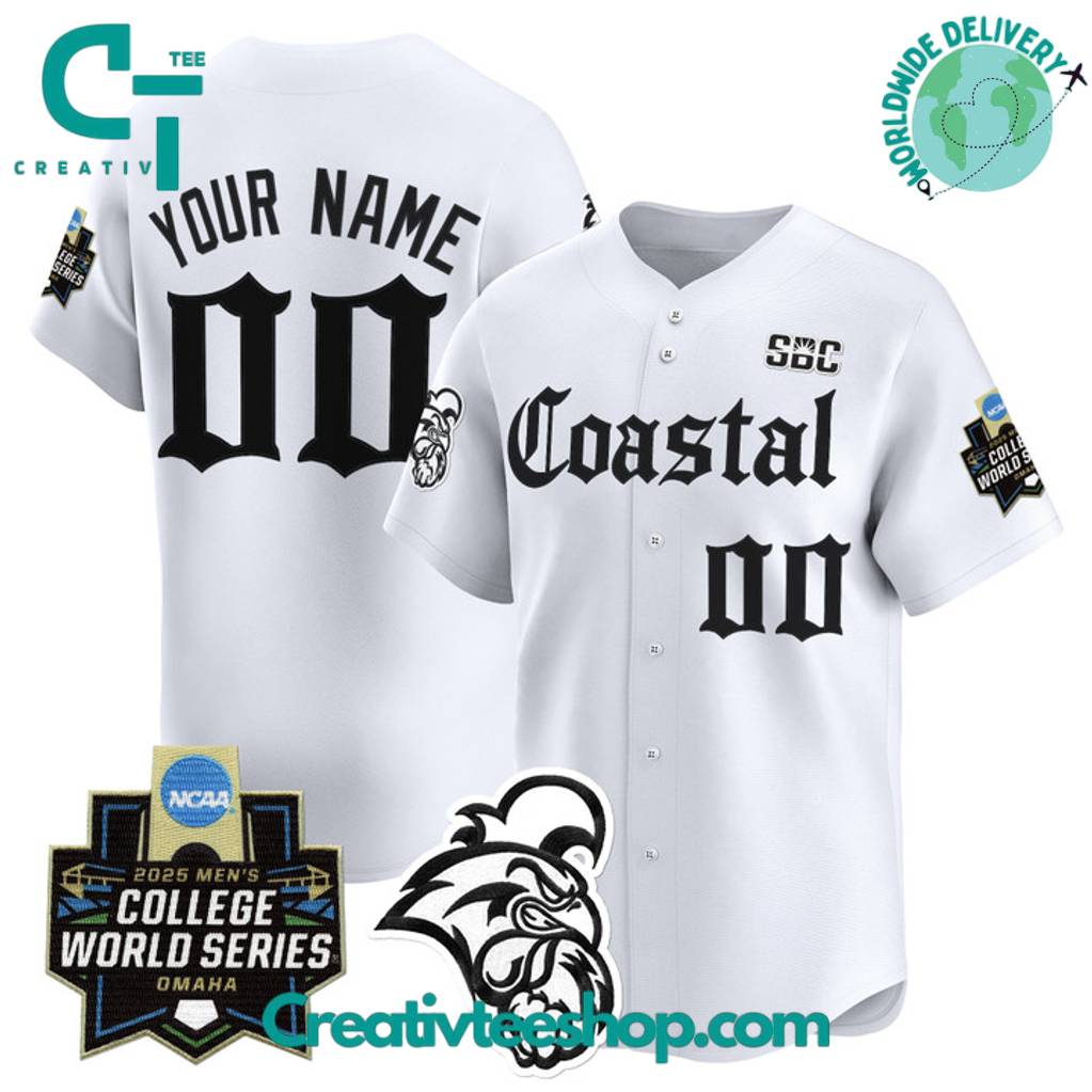 Carolina Chanticleers 2025 World Series Gothic Coastline Edition Special Baseball Jersey