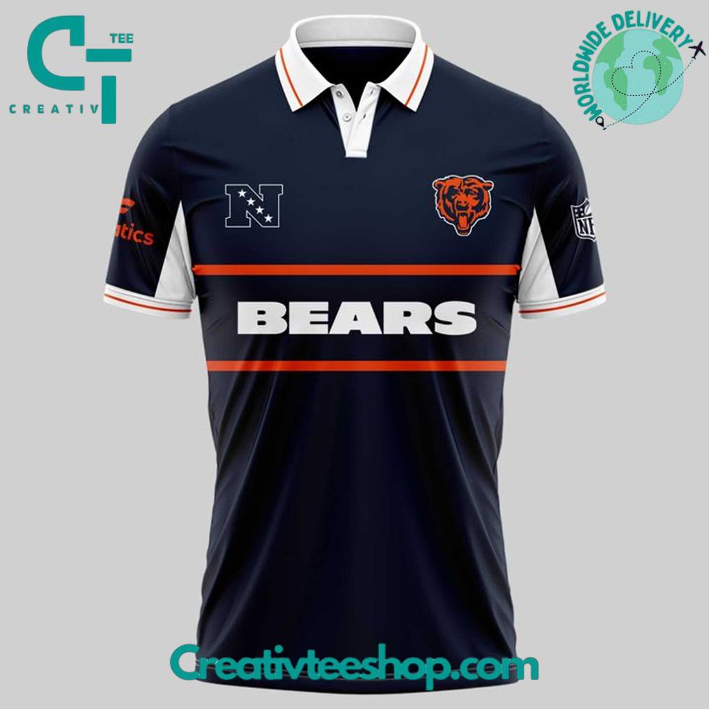 Chicago Bears NFL 2025 Football x Football Polo