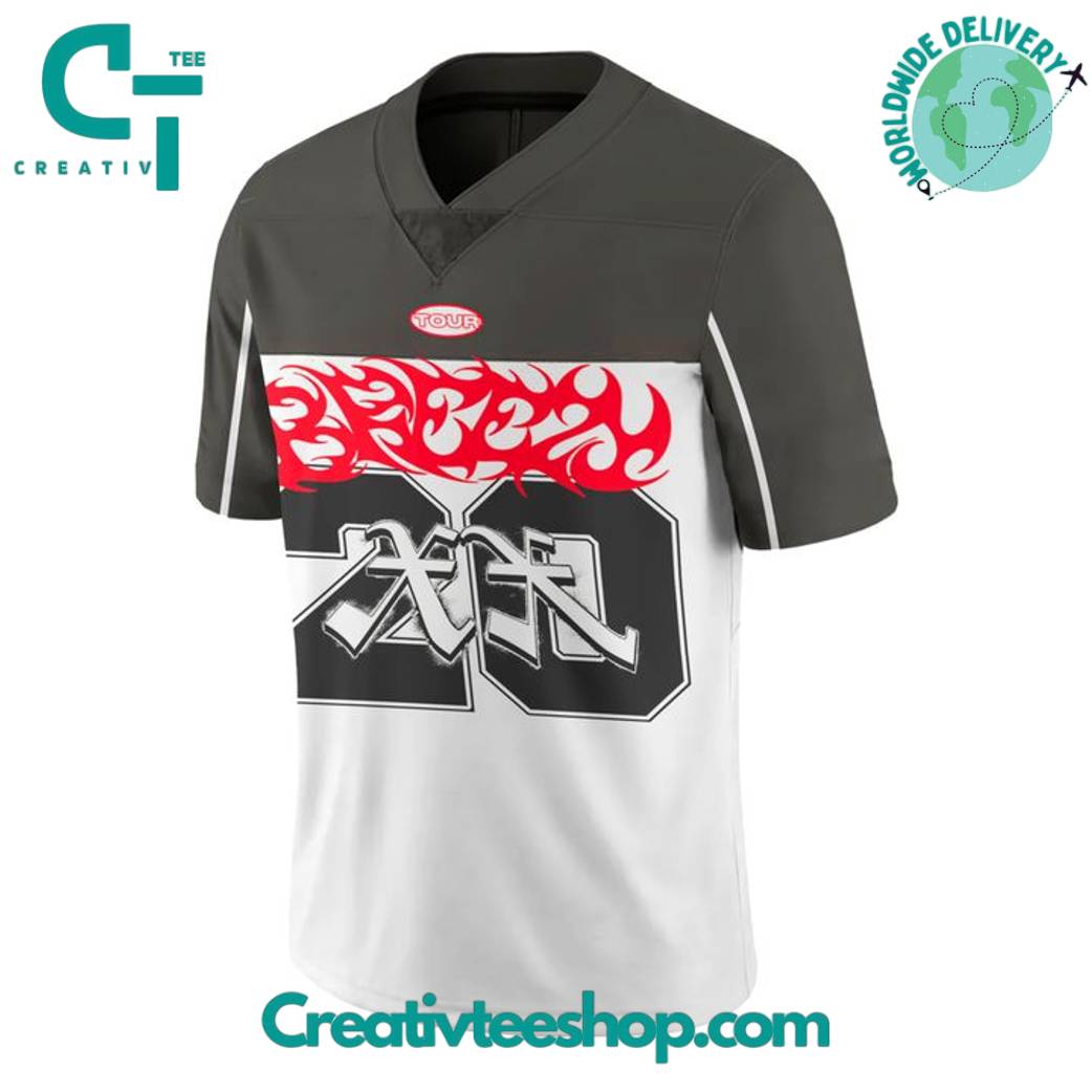 Chris Brown Breezy Bowl XX Stadium World Tour Limited Edition Football Jersey