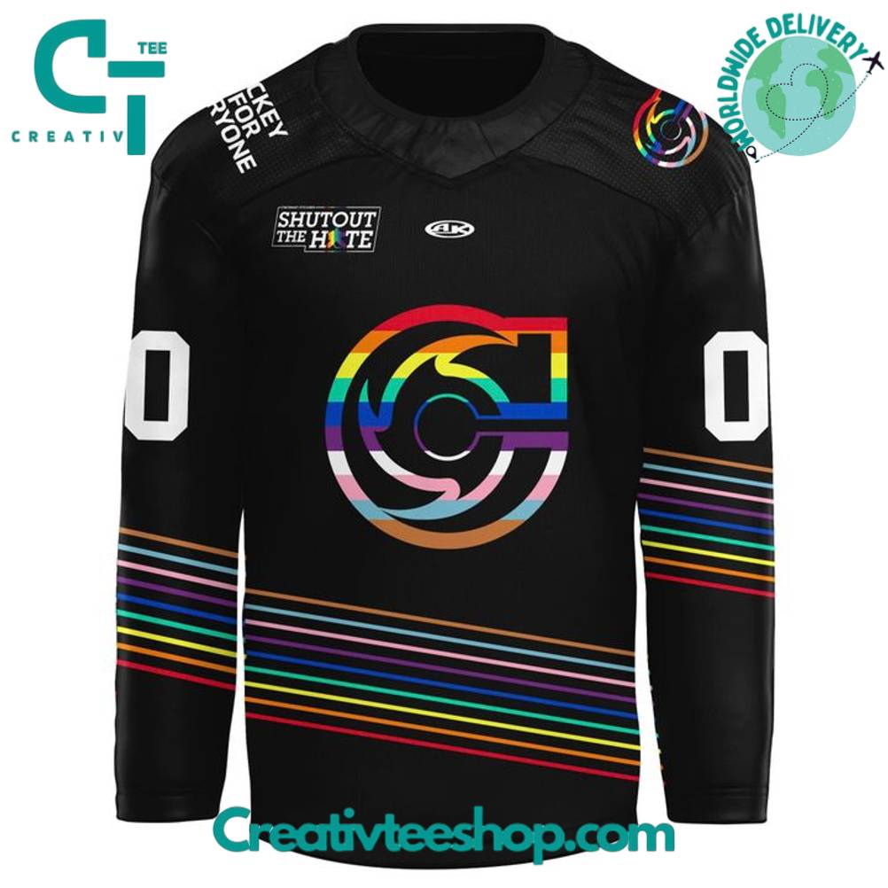 Cincinnati Cyclones Pride Month 2025 Personalized Hockey Jersey