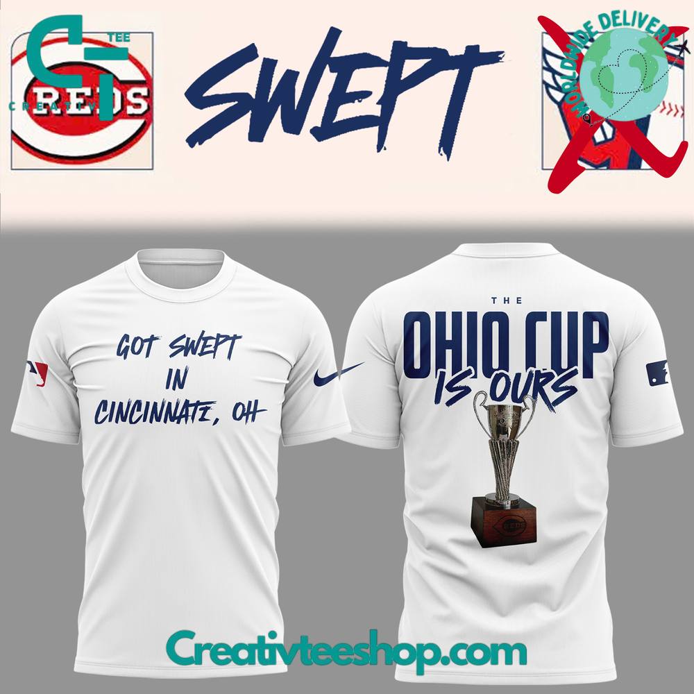 Cincinnati Reds “Got Swept In Cincinnati” Special Tee