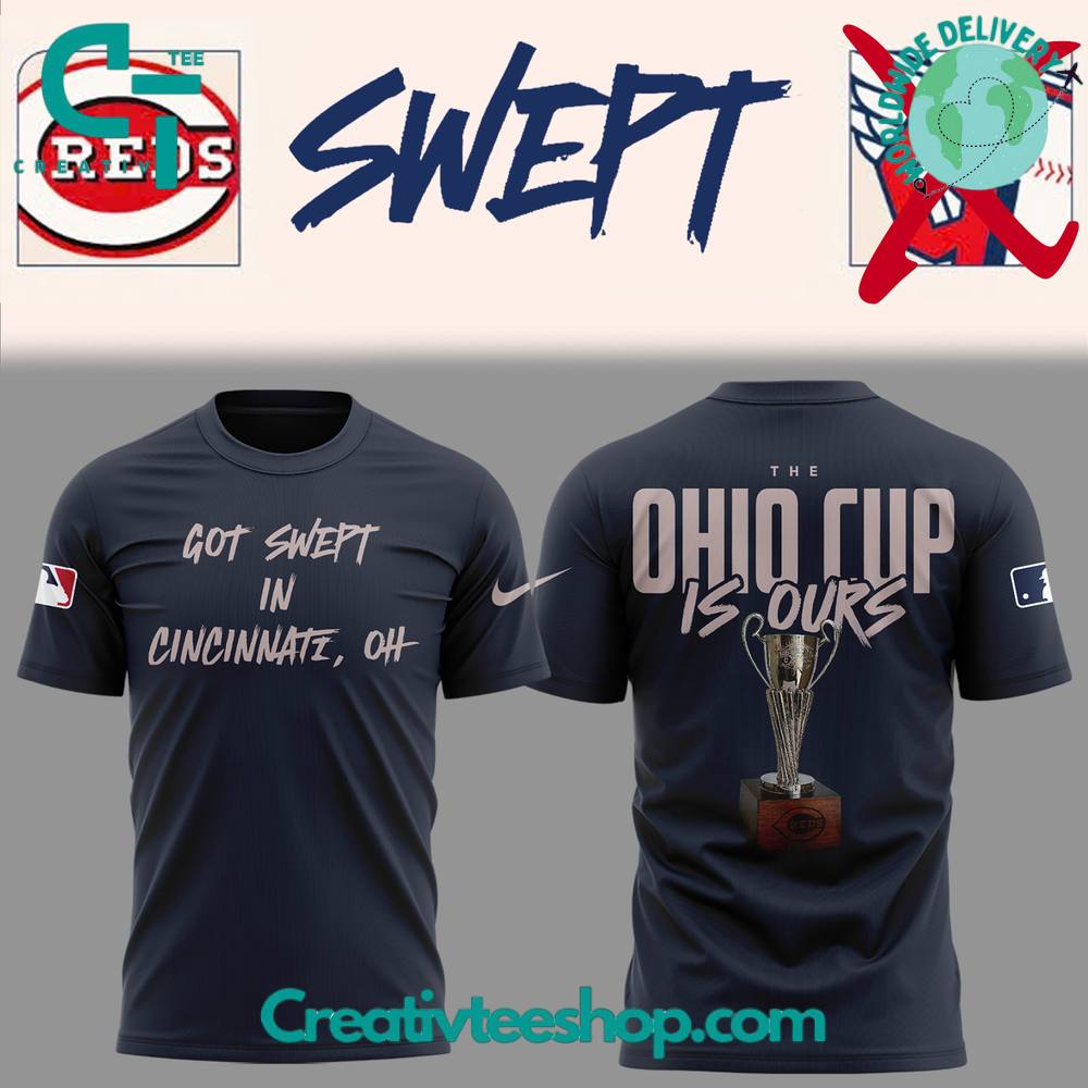 Cincinnati Reds “Got Swept In Cincinnati” Special Tee