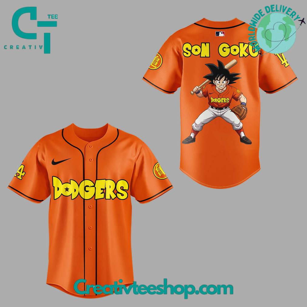 Cleveland Guardians x Dragon Ball Night 2025 Goku Orange Baseball Jersey