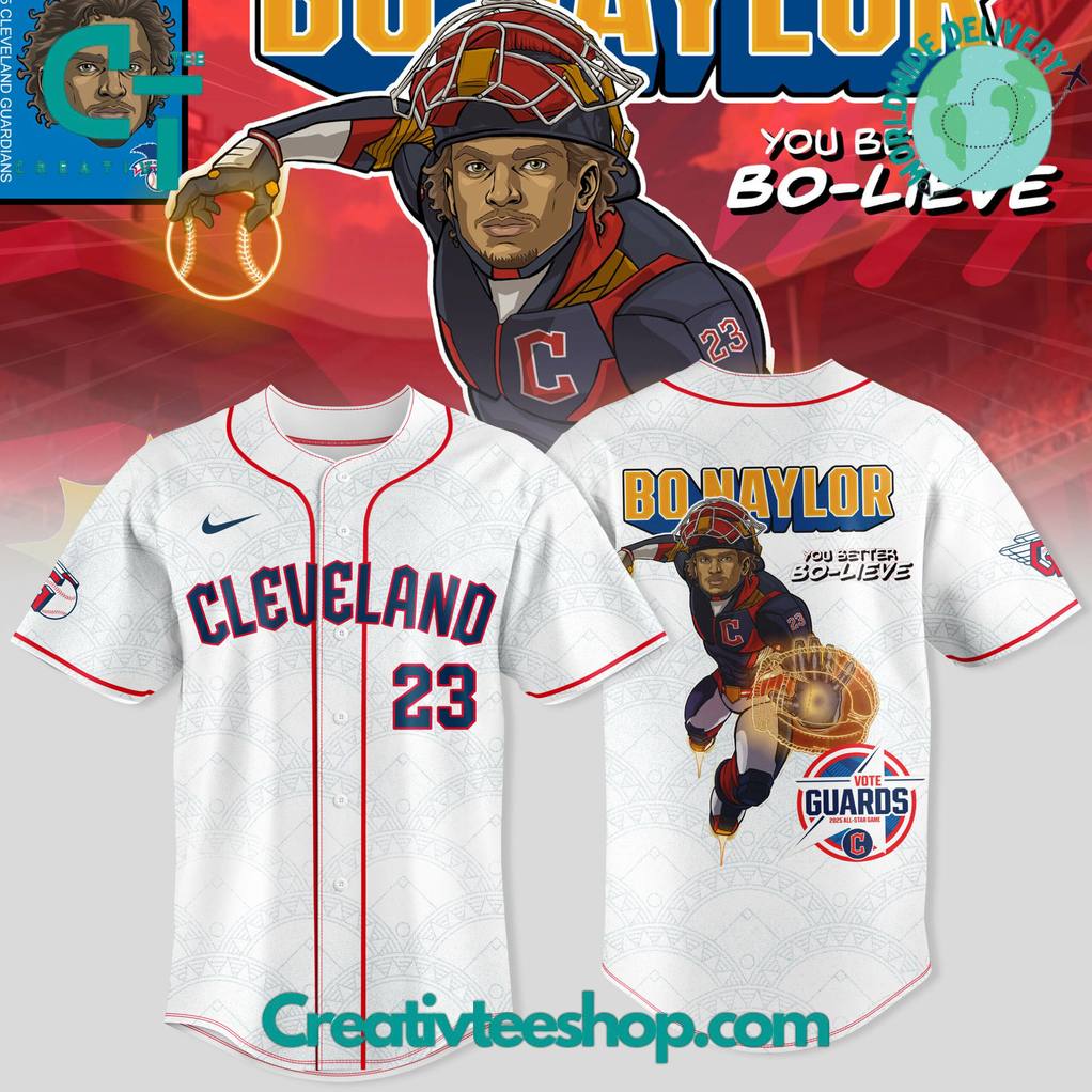 Cleveland Guardians x Guardian Power: All-Star Edition “Bo Naylor” Special Baseball Jersey