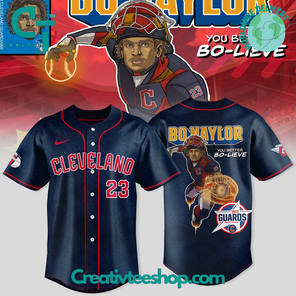 Cleveland Guardians x Guardian Power: All-Star Edition “Bo Naylor” Special Baseball Jersey