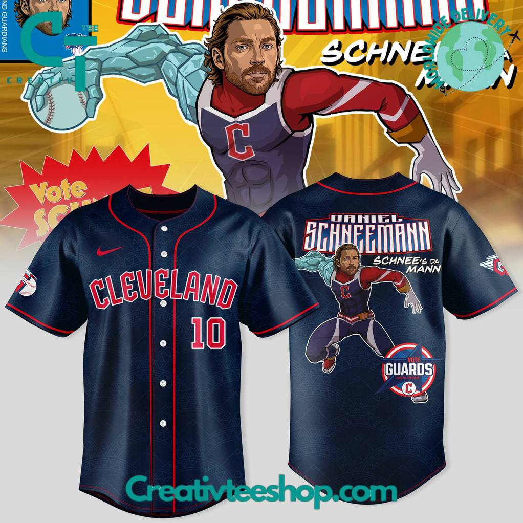 Cleveland Guardians x Guardian Power: All-Star Edition “Daniel Schneemann” Special Baseball Jersey