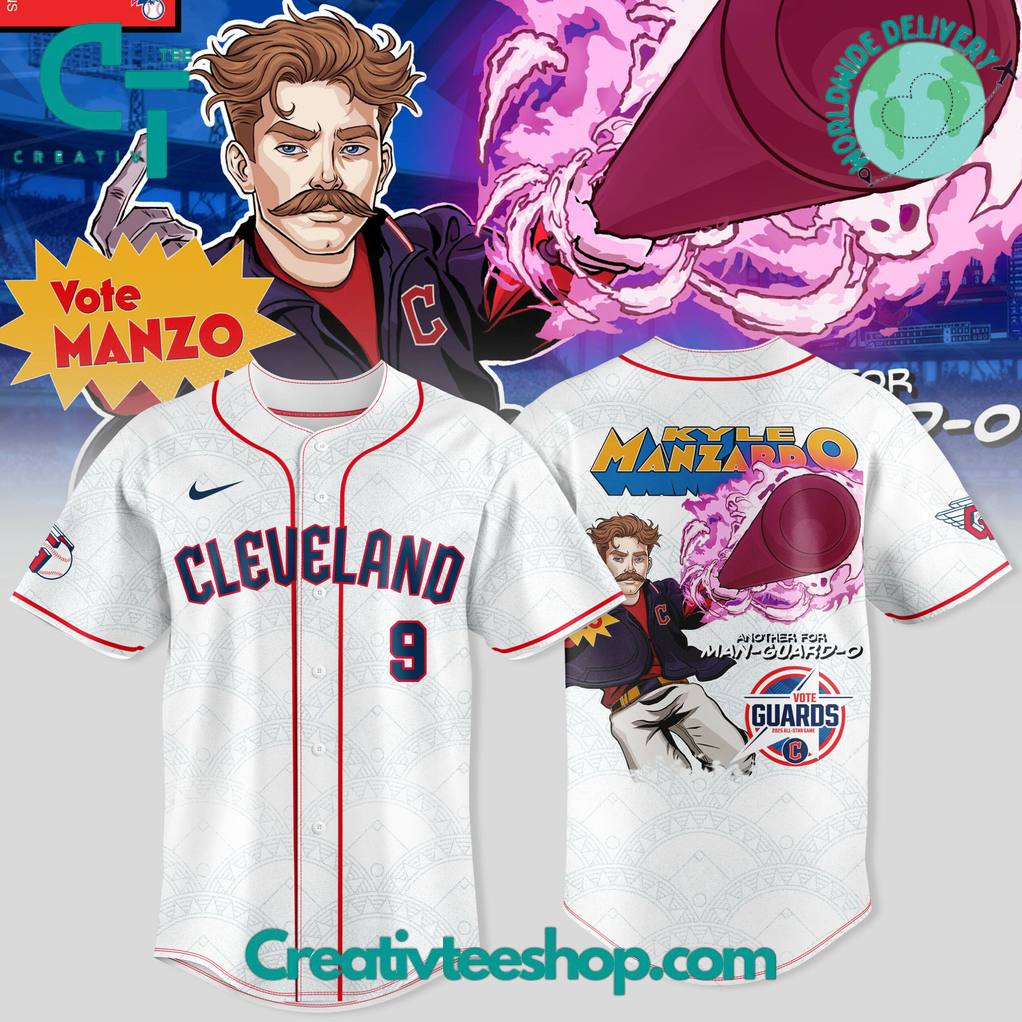 Cleveland Guardians x Guardian Power: All-Star Edition “Kyle Manzarro” Special Baseball Jersey
