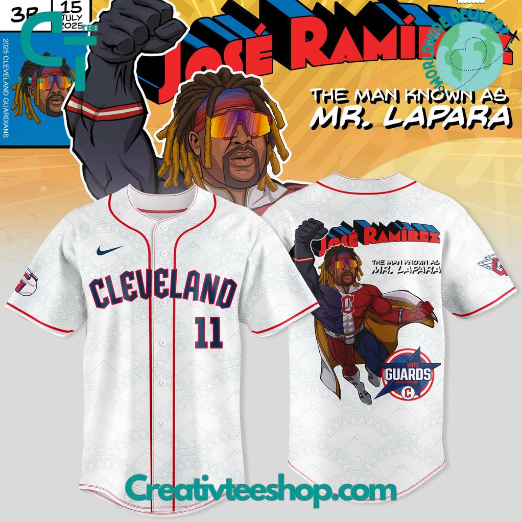 Cleveland Guardians x Guardian Power: All-Star Edition “Mr. Lapara” Special Baseball Jersey