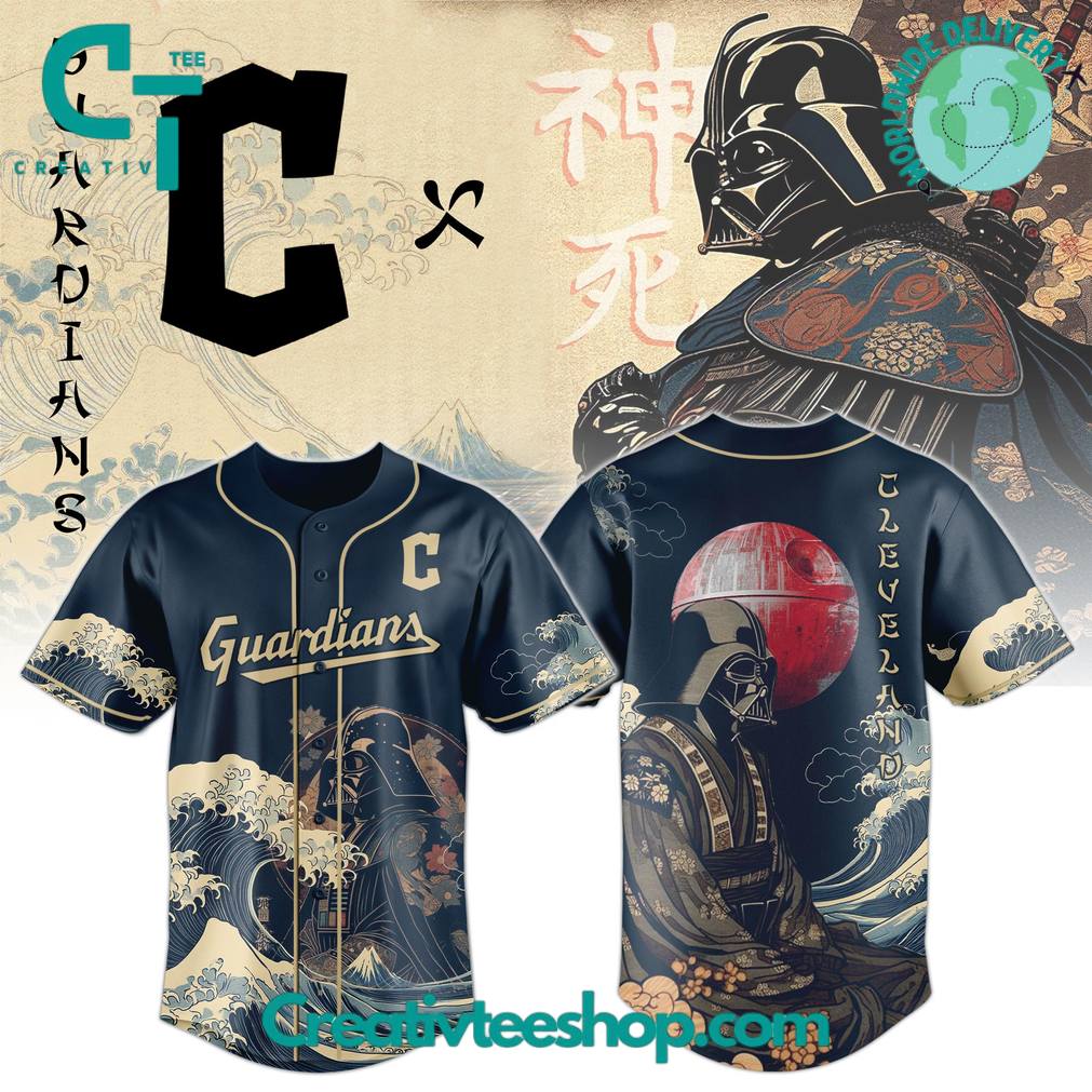 Cleveland Guardians x Lord Vader Japan Edition 2025 Baseball Jersey