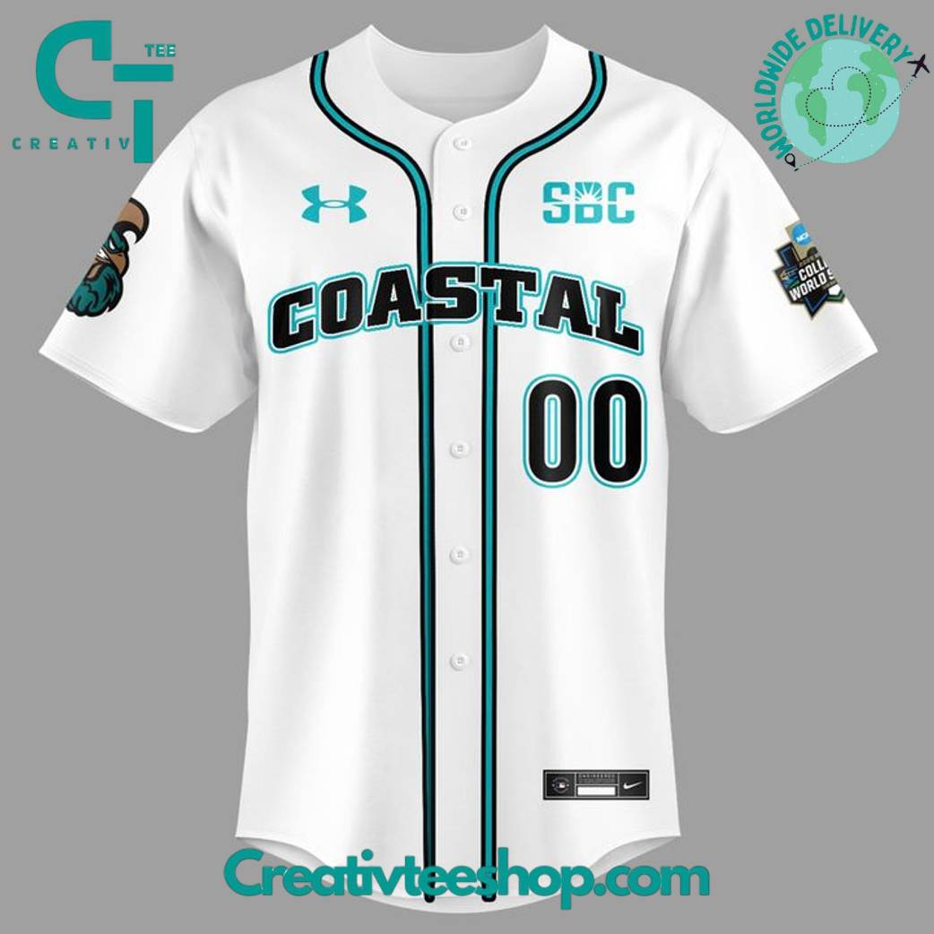 Coastal Carolina Chanticleers Special New 2025 Baseball Jersey