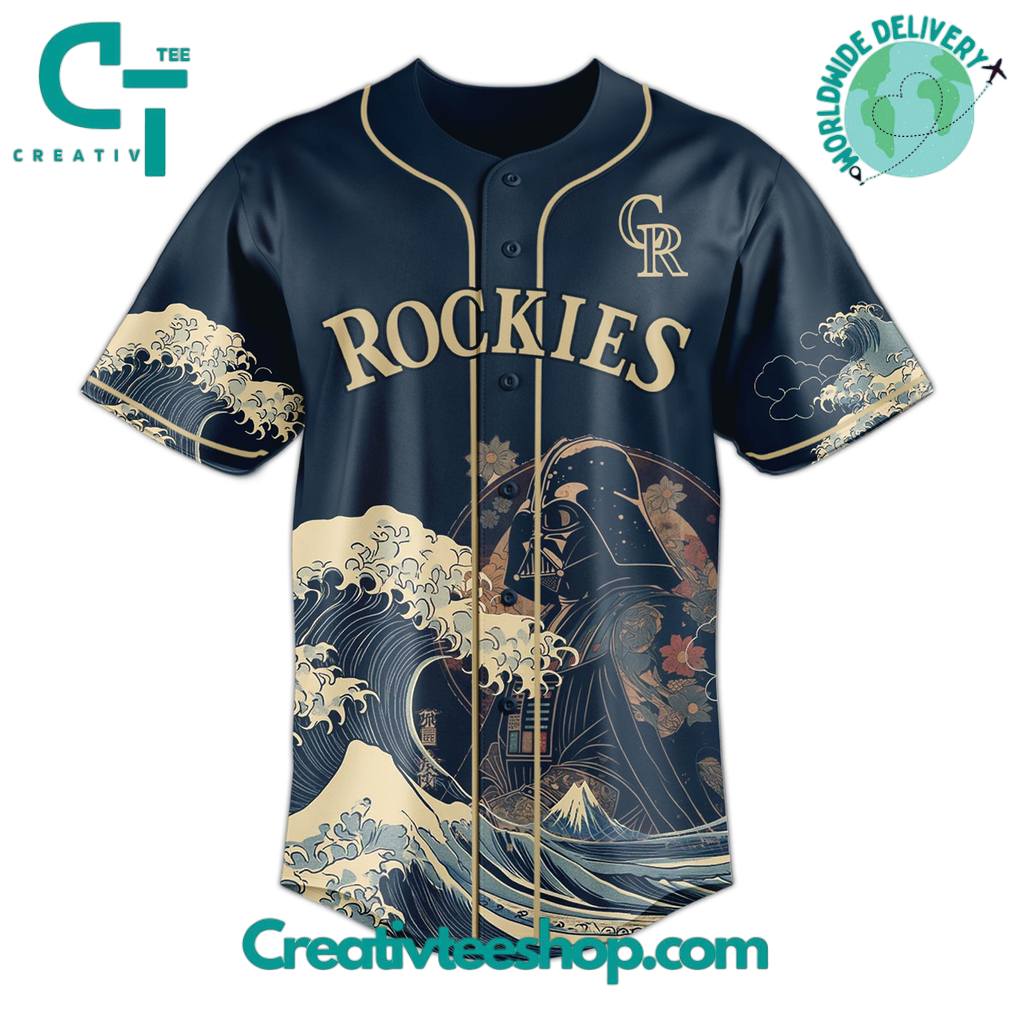Colorado Rockies x Lord Vader Japan Edition 2025 Baseball Jersey