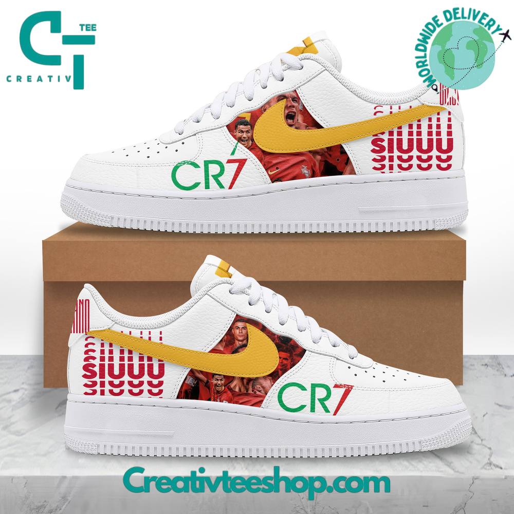 Cristiano Ronaldo in Portugal National Football Team “Siuuuuu!” Special Edition Air Force 1 Sneaker