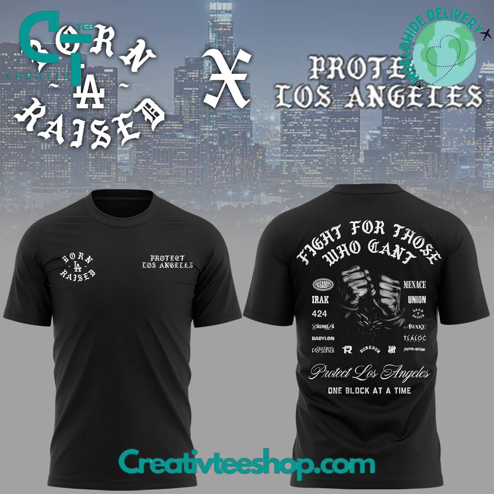 Los Angeles Dodgers x Protect los Angeles “Born Raised” Special Tee
