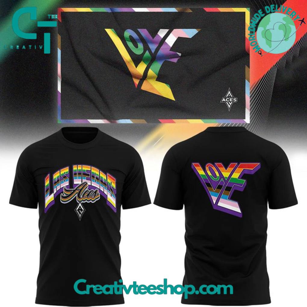 Las Vegas Aces x Pride Night 2025 Special Tee