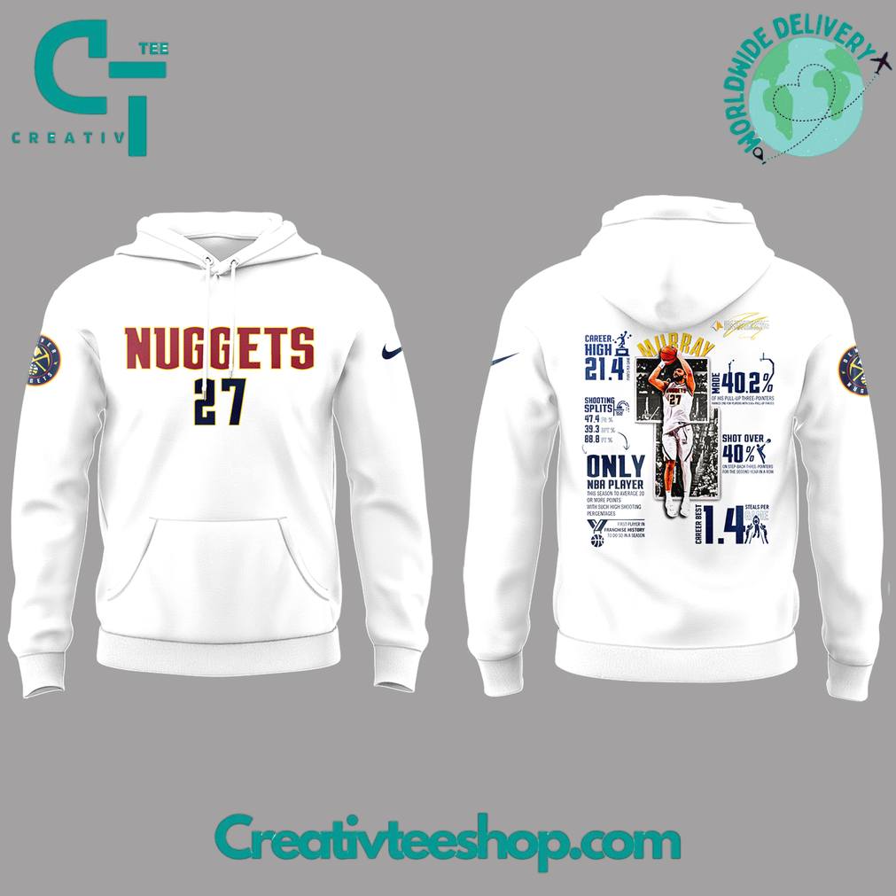Denver Nuggets Jamal Murray’s 2024-25 Season Limited Edition Hoodie