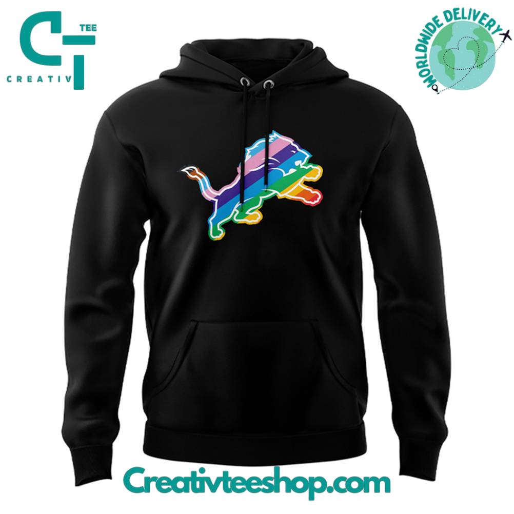 Detroit Lions Happy Pride Month 2025 Special Hoodie