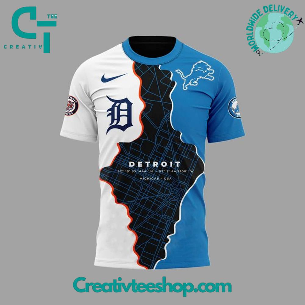 Detroit Tigers x Detroit Lions Special Edition Tee