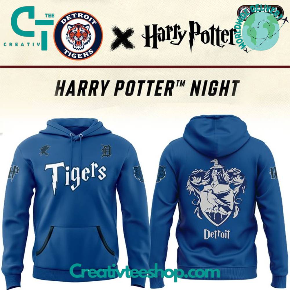 Detroit Tigers x Harry Potter Special Edition Hoodie