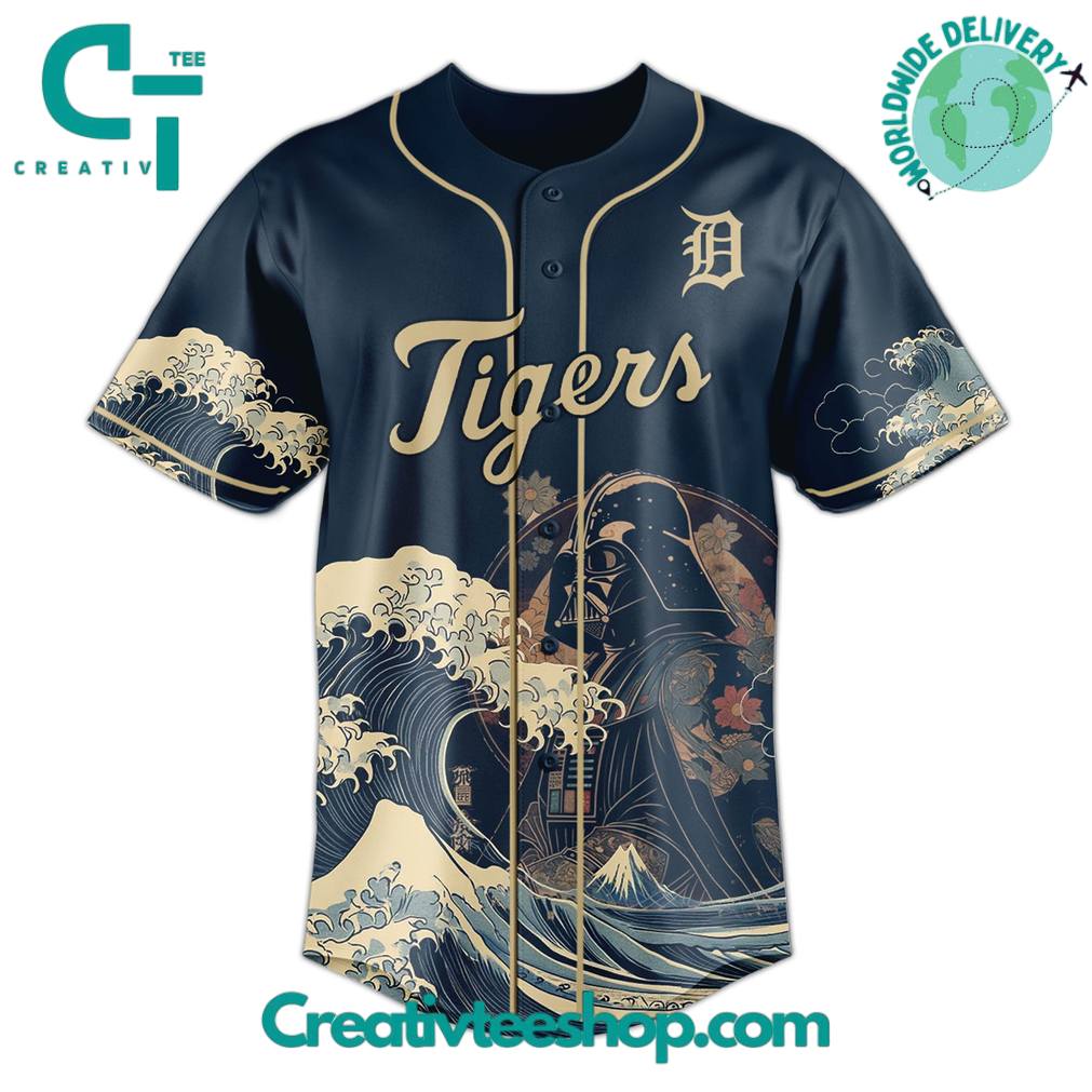 Detroit Tigers x Lord Vader Japan Edition 2025 Baseball Jersey