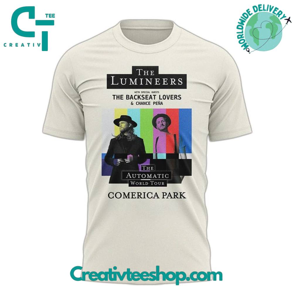 Detroit Tigers x The Lumineers Automatic World Tour Special Tee