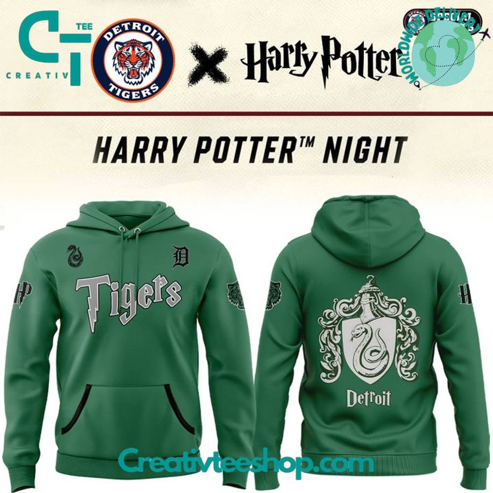 Detroit Tigers x Harry Potter Special Edition Hoodie