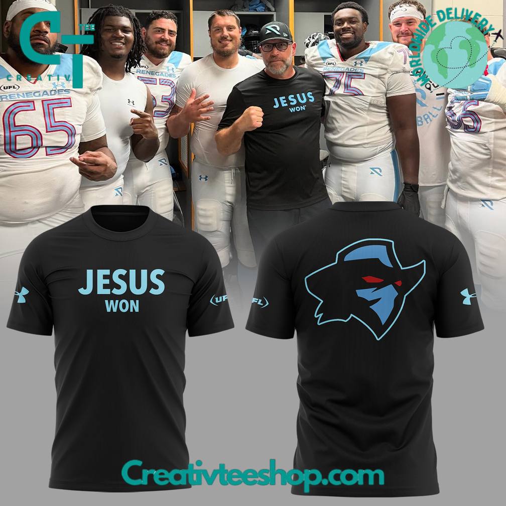 Arlington Renegades JESUS WON Special Tee