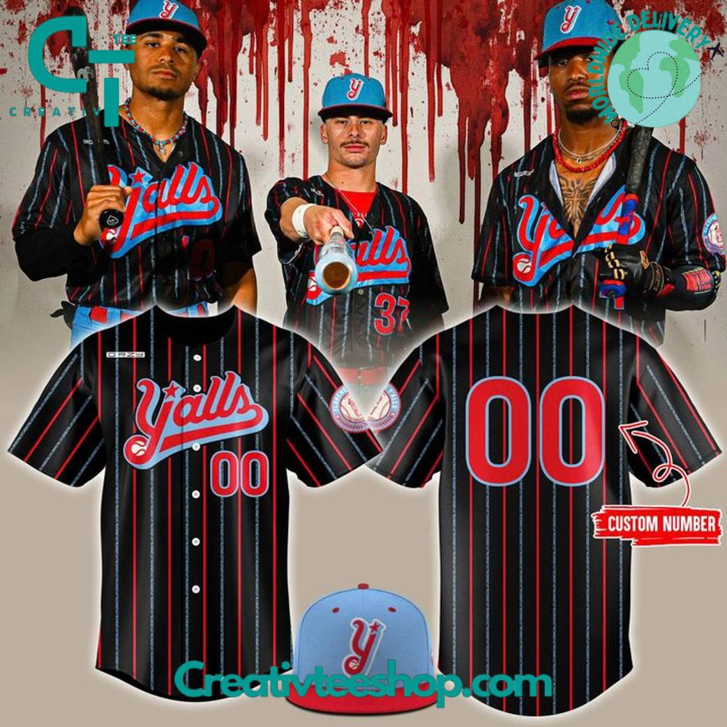 Florence Yalls Flo-Day the 13th Personalized Baseball Jersey