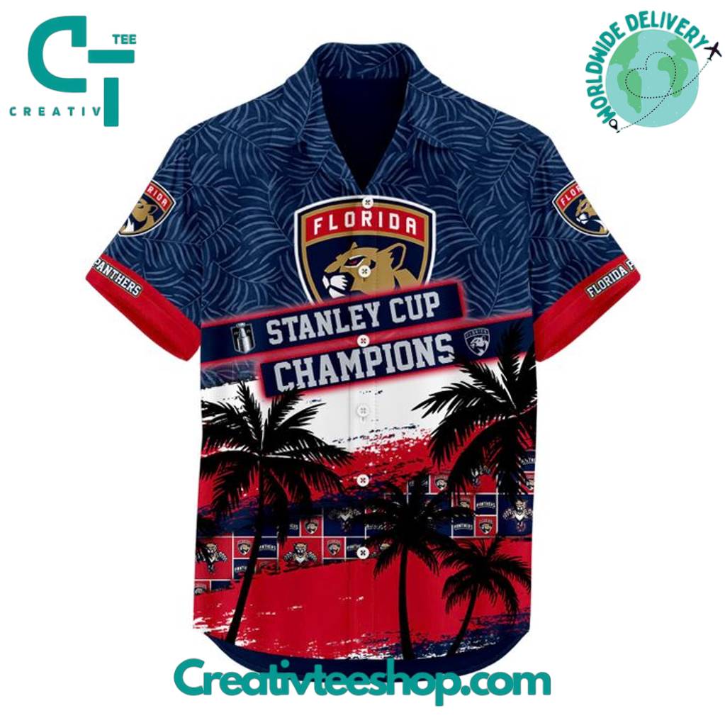 Florida Panthers 2025 Stanley Cup Champs Back-to-Back Special Hawaiian Shirt