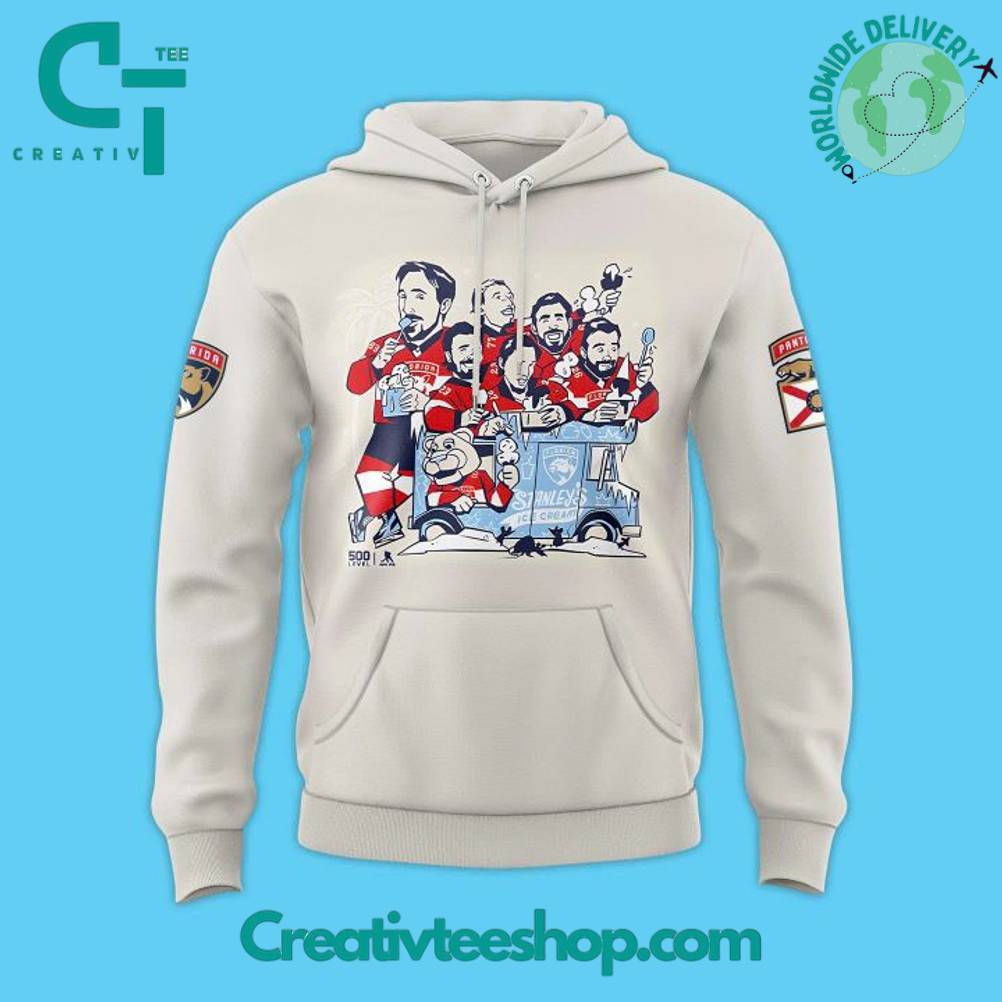 Florida Panthers Ice Cream Scoops Graphic Limited Edition Hoodie