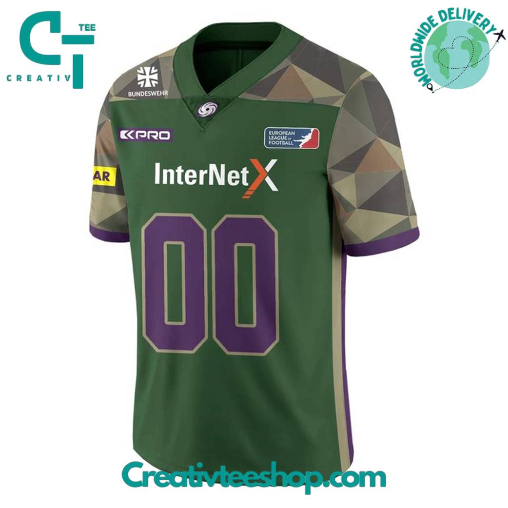 Frankfurt Galaxy Bundeswehr 2025 Personalized Football Jersey