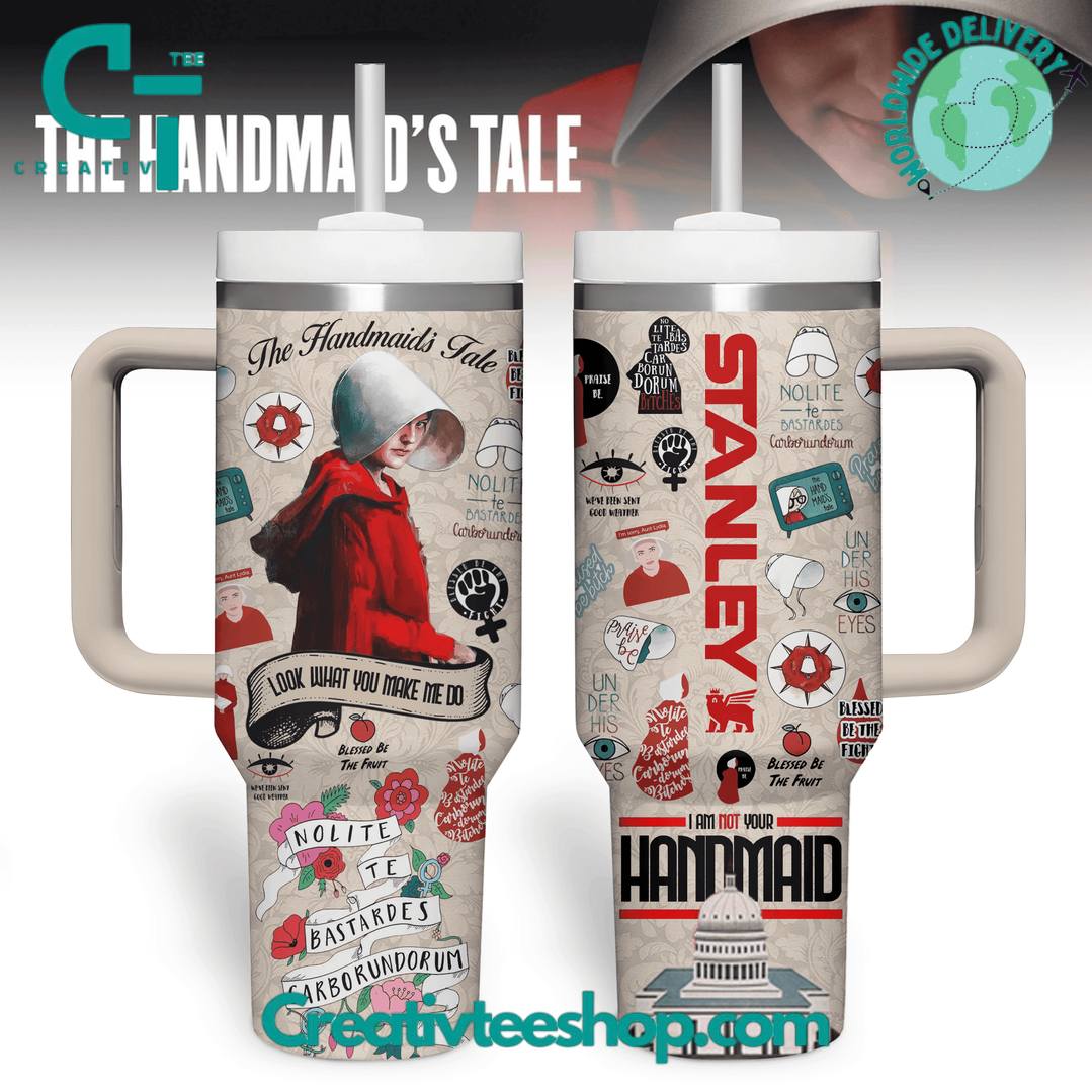 The Handmaids Tale Special Tumbler 40oz with Handle