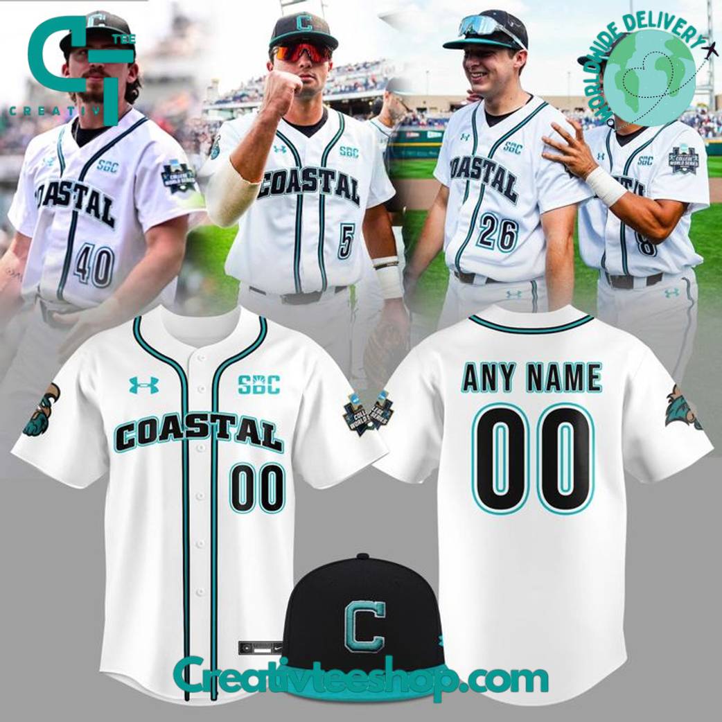 Coastal Carolina Chanticleers Special New 2025 Baseball Jersey