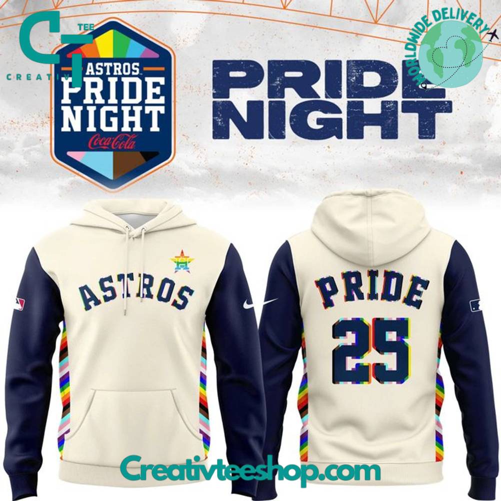 Houston Astros x Happy Pride Month 2025 Special Hoodie
