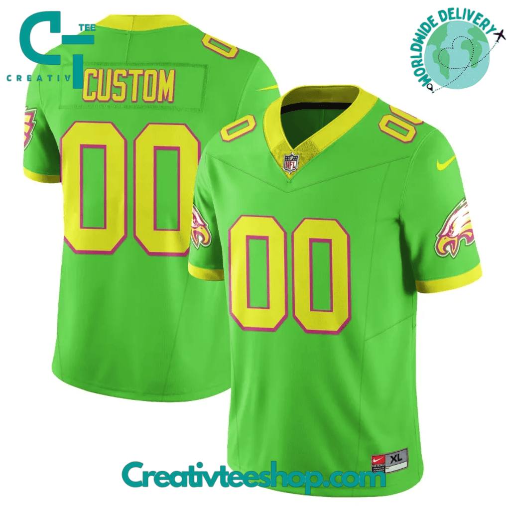 Philadelphia Eagles City Edition Personalized Football Jersey