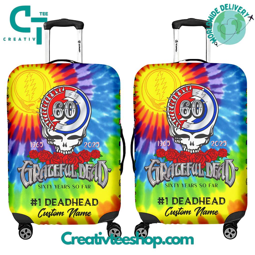 Grateful Dead 60th Anniversary Custom Luggage Cover