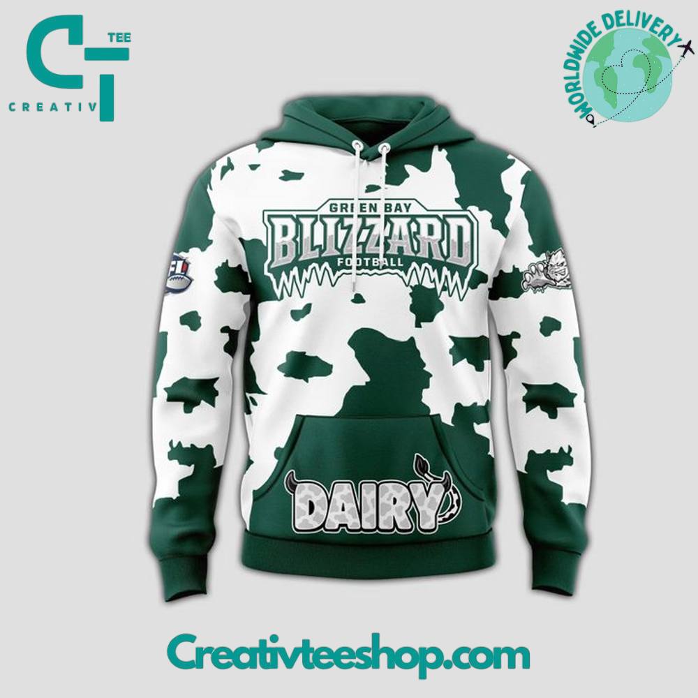 Green Bay Blizzard x 2025 Dairy Night Special Hoodie