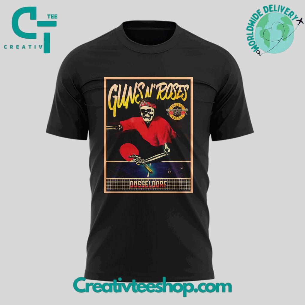 Guns N’ Roses World Tour to Dusseldorf 2025 Special Tee
