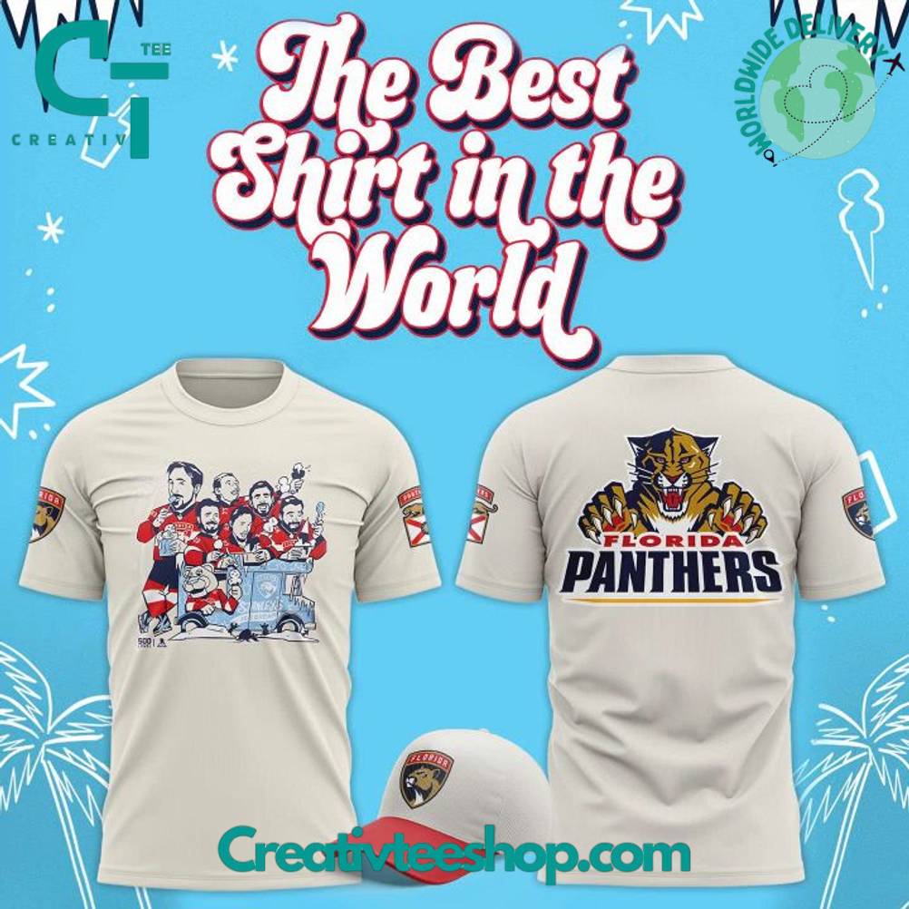 Florida Panthers Ice Cream Scoops Graphic Limited Edition Shirt